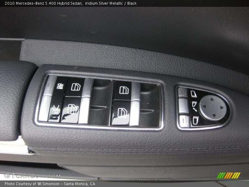 Iridium Silver Metallic / Black 2010 Mercedes-Benz S 400 Hybrid Sedan