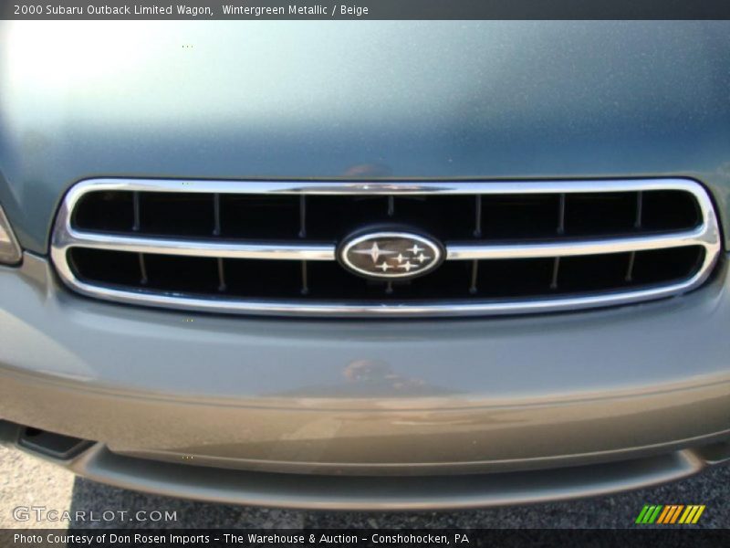 Wintergreen Metallic / Beige 2000 Subaru Outback Limited Wagon