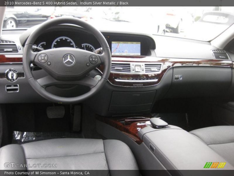 Dashboard of 2010 S 400 Hybrid Sedan