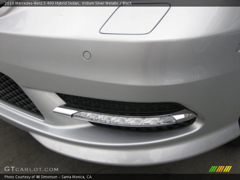 Iridium Silver Metallic / Black 2010 Mercedes-Benz S 400 Hybrid Sedan