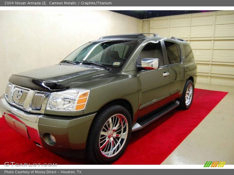 Canteen Metallic / Graphite/Titanium 2004 Nissan Armada LE