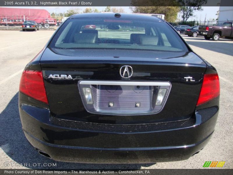 Nighthawk Black Pearl / Ebony 2005 Acura TL 3.2