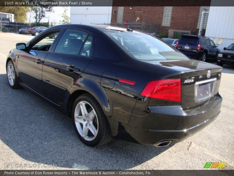 Nighthawk Black Pearl / Ebony 2005 Acura TL 3.2