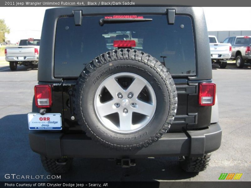 Black / Black/Dark Saddle 2011 Jeep Wrangler Unlimited Rubicon 4x4