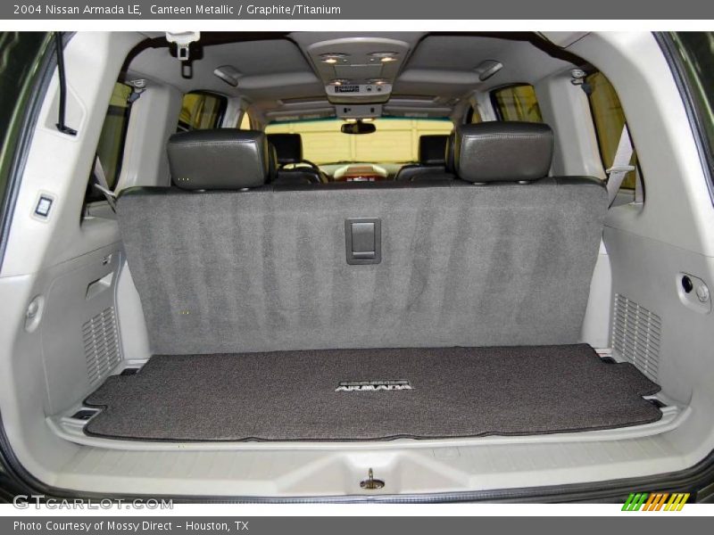 Canteen Metallic / Graphite/Titanium 2004 Nissan Armada LE