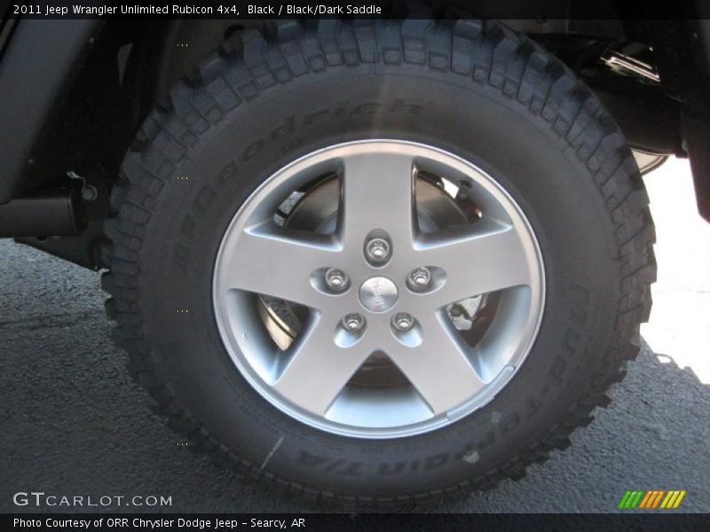 2011 Wrangler Unlimited Rubicon 4x4 Wheel