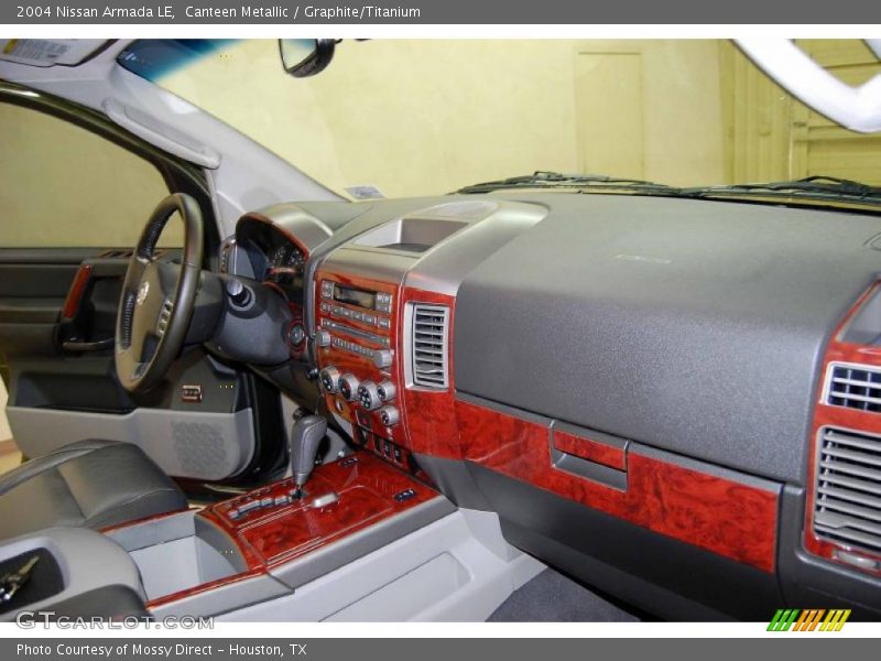 Canteen Metallic / Graphite/Titanium 2004 Nissan Armada LE