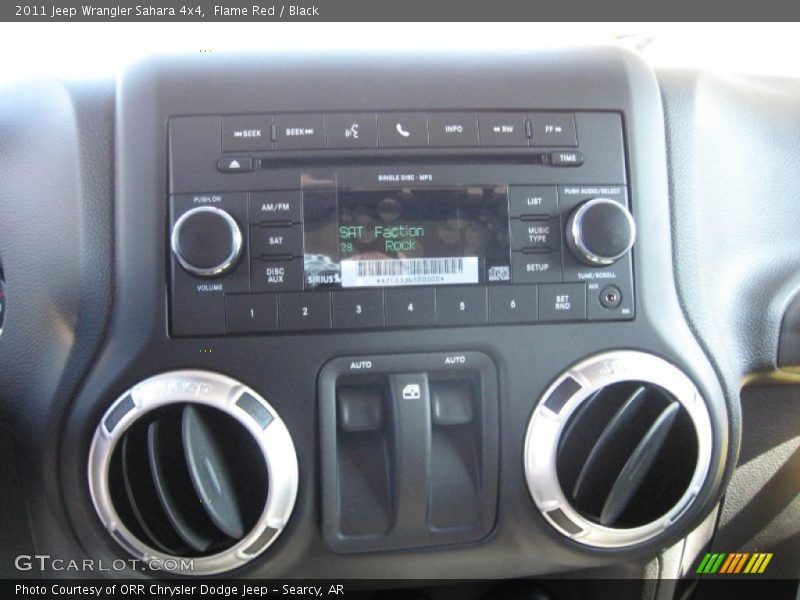 Flame Red / Black 2011 Jeep Wrangler Sahara 4x4