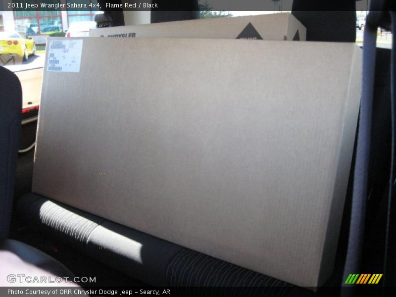 Flame Red / Black 2011 Jeep Wrangler Sahara 4x4