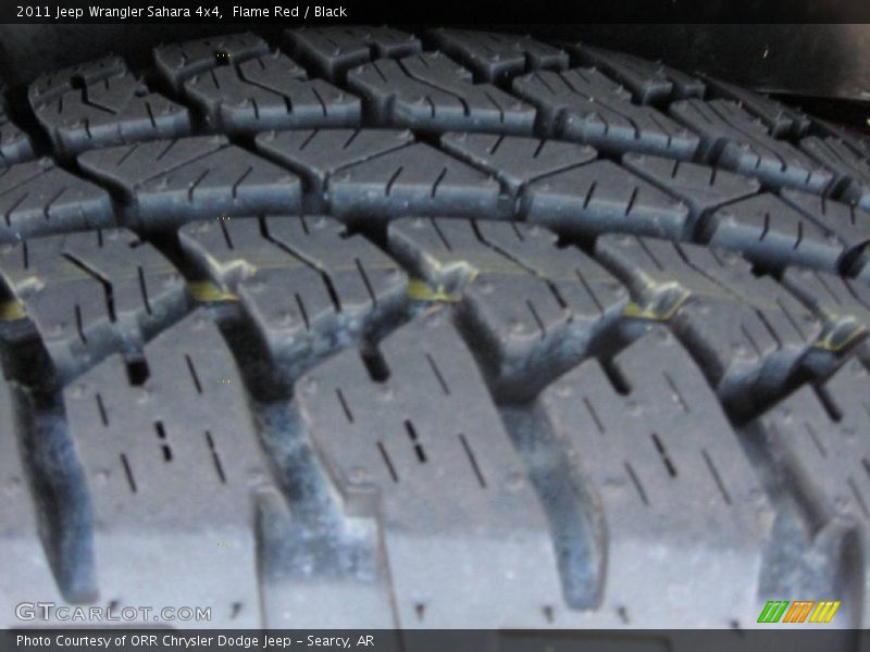 Flame Red / Black 2011 Jeep Wrangler Sahara 4x4