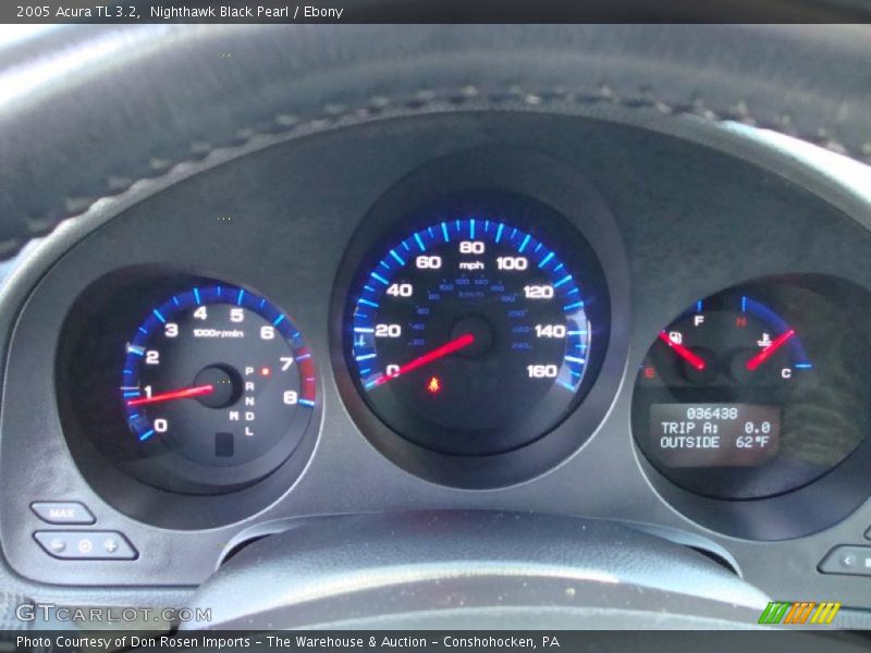 Nighthawk Black Pearl / Ebony 2005 Acura TL 3.2