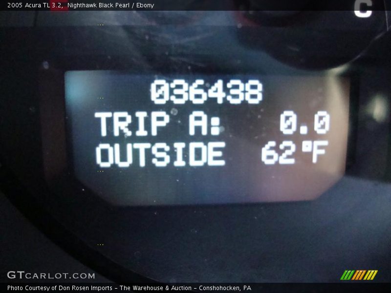 Nighthawk Black Pearl / Ebony 2005 Acura TL 3.2