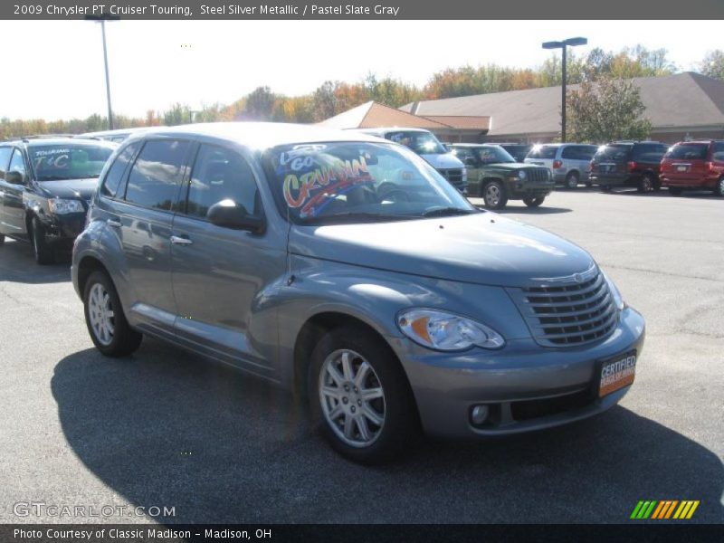 Steel Silver Metallic / Pastel Slate Gray 2009 Chrysler PT Cruiser Touring