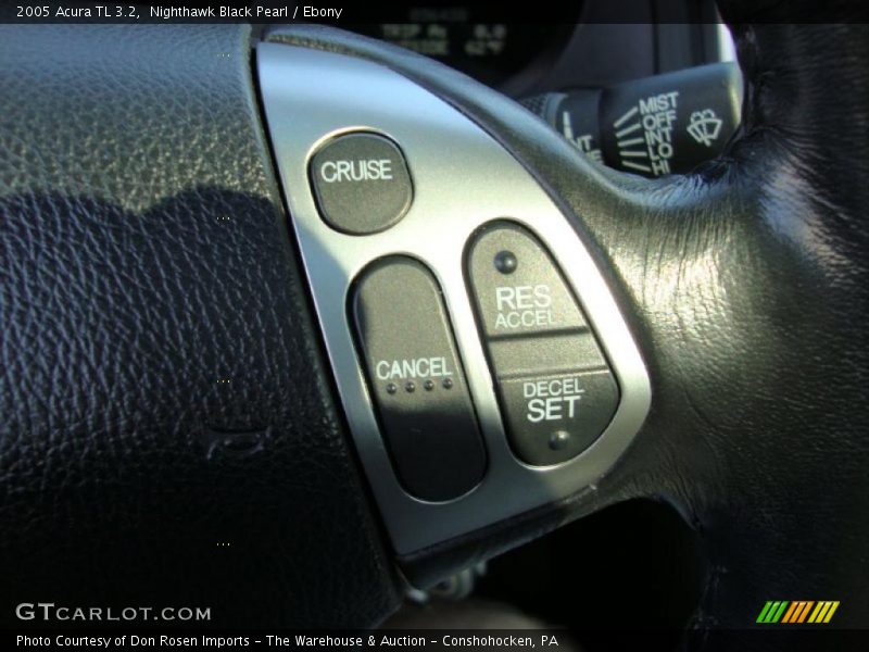 Nighthawk Black Pearl / Ebony 2005 Acura TL 3.2