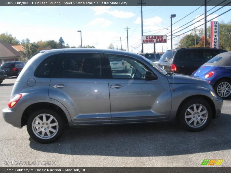 Steel Silver Metallic / Pastel Slate Gray 2009 Chrysler PT Cruiser Touring