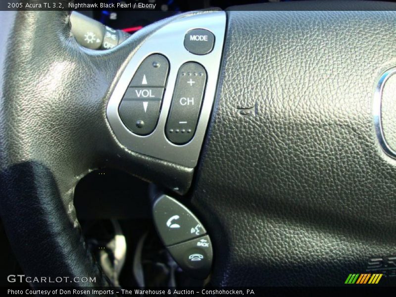Nighthawk Black Pearl / Ebony 2005 Acura TL 3.2