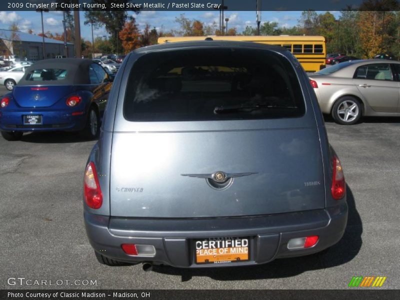 Steel Silver Metallic / Pastel Slate Gray 2009 Chrysler PT Cruiser Touring