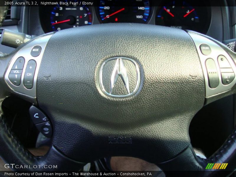 Nighthawk Black Pearl / Ebony 2005 Acura TL 3.2