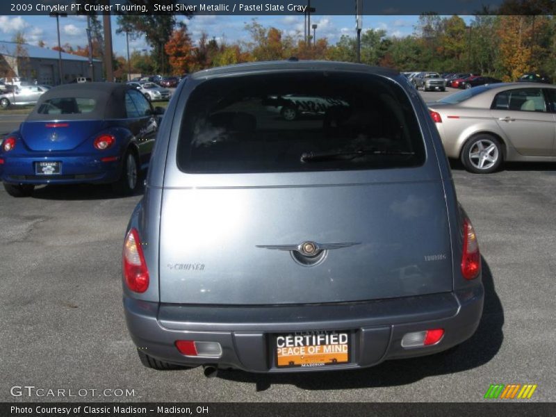 Steel Silver Metallic / Pastel Slate Gray 2009 Chrysler PT Cruiser Touring