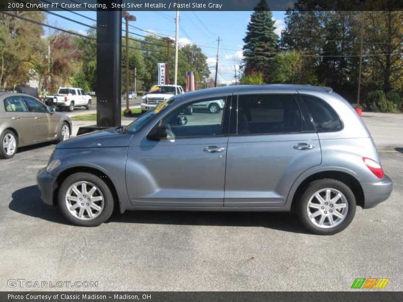 Steel Silver Metallic / Pastel Slate Gray 2009 Chrysler PT Cruiser Touring