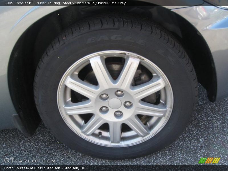 Steel Silver Metallic / Pastel Slate Gray 2009 Chrysler PT Cruiser Touring
