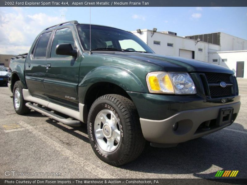  2002 Explorer Sport Trac 4x4 Aspen Green Metallic