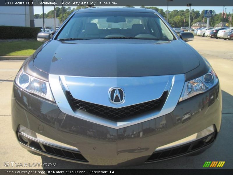 Grigio Gray Metallic / Taupe Gray 2011 Acura TL 3.5 Technology