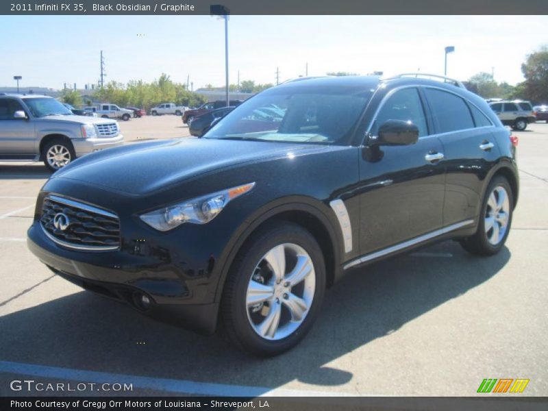 Black Obsidian / Graphite 2011 Infiniti FX 35