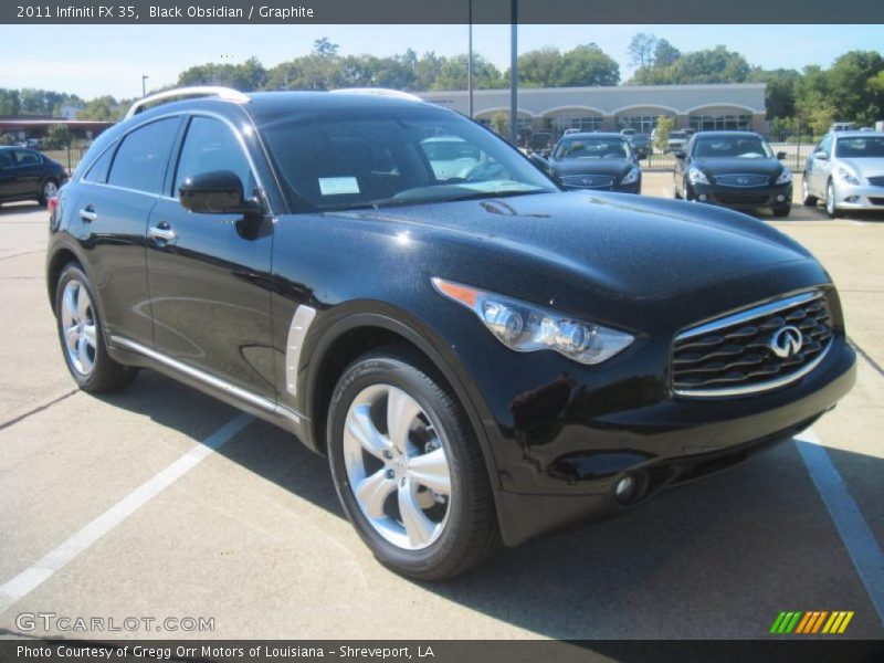 Black Obsidian / Graphite 2011 Infiniti FX 35