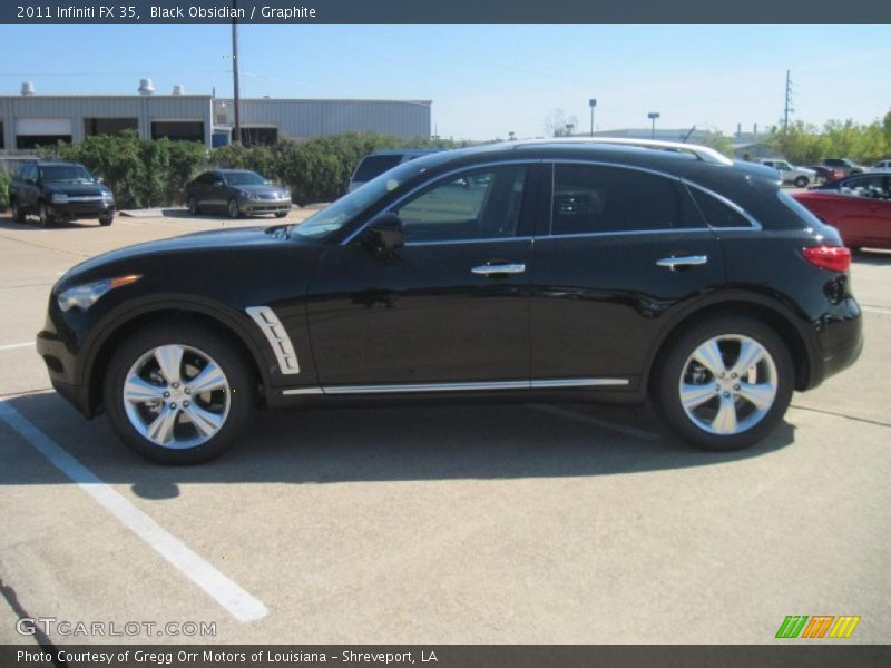 Black Obsidian / Graphite 2011 Infiniti FX 35