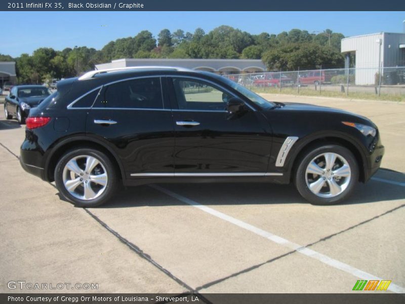Black Obsidian / Graphite 2011 Infiniti FX 35