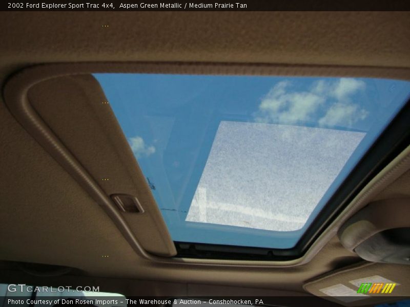 Sunroof of 2002 Explorer Sport Trac 4x4
