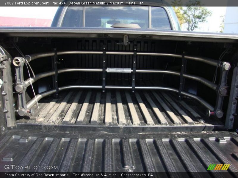 Aspen Green Metallic / Medium Prairie Tan 2002 Ford Explorer Sport Trac 4x4