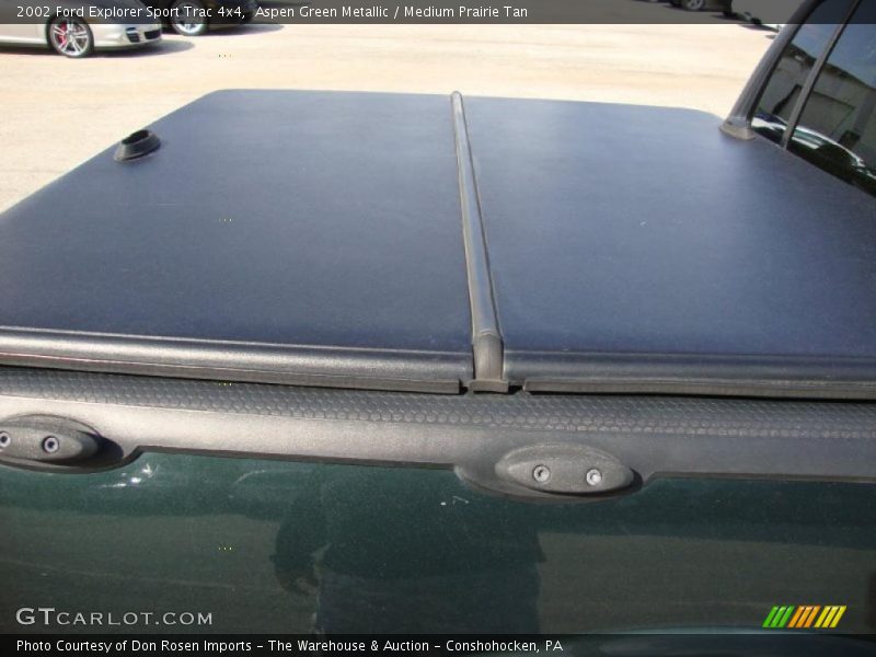 Aspen Green Metallic / Medium Prairie Tan 2002 Ford Explorer Sport Trac 4x4