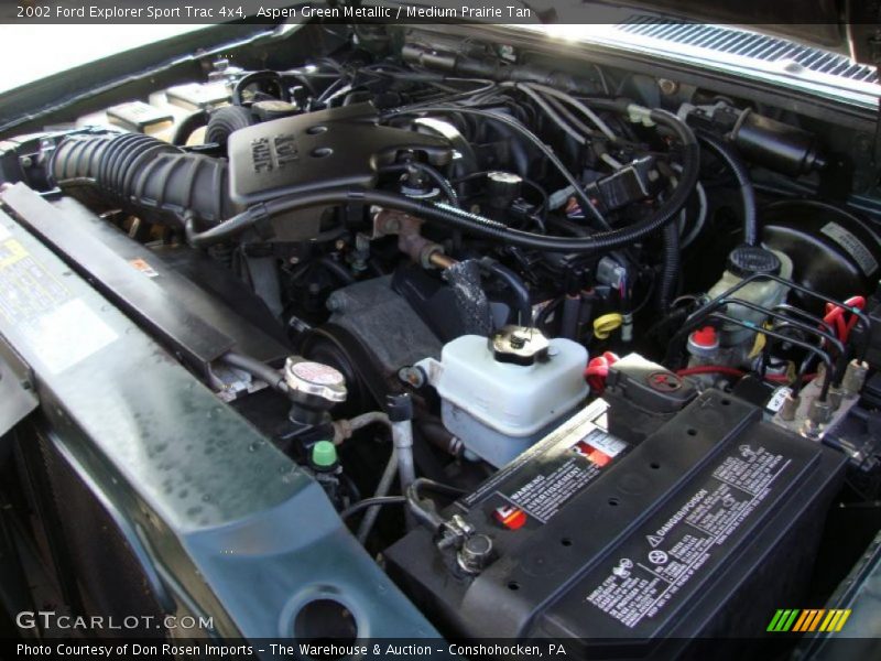  2002 Explorer Sport Trac 4x4 Engine - 4.0 Liter SOHC 12-Valve V6