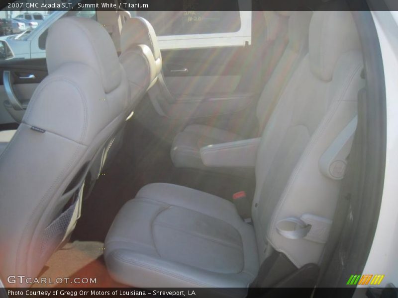 Summit White / Titanium 2007 GMC Acadia SLT