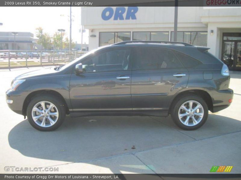 Smokey Granite / Light Gray 2009 Lexus RX 350