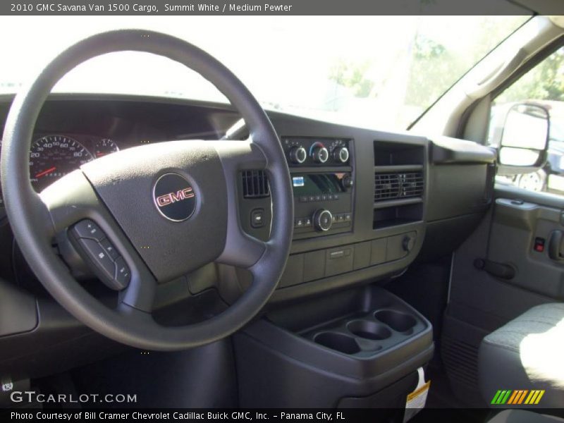 Summit White / Medium Pewter 2010 GMC Savana Van 1500 Cargo