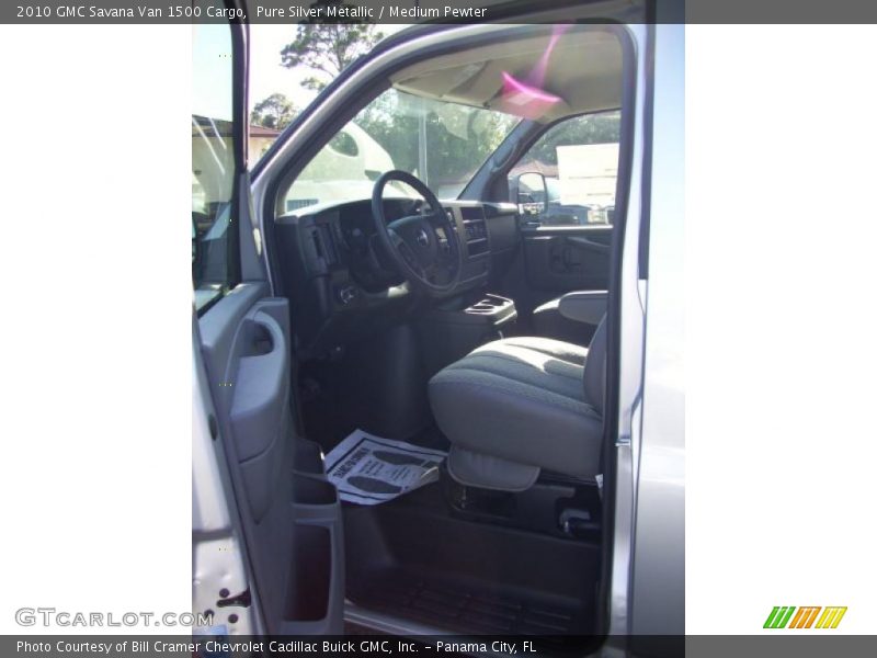 Pure Silver Metallic / Medium Pewter 2010 GMC Savana Van 1500 Cargo