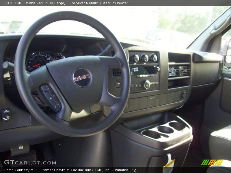 Pure Silver Metallic / Medium Pewter 2010 GMC Savana Van 1500 Cargo