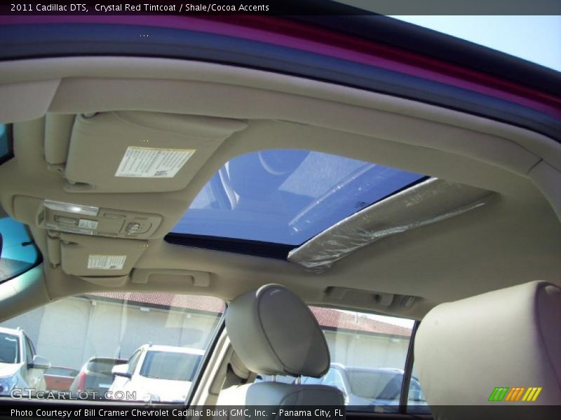 Crystal Red Tintcoat / Shale/Cocoa Accents 2011 Cadillac DTS