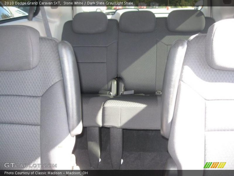 Stone White / Dark Slate Gray/Light Shale 2010 Dodge Grand Caravan SXT