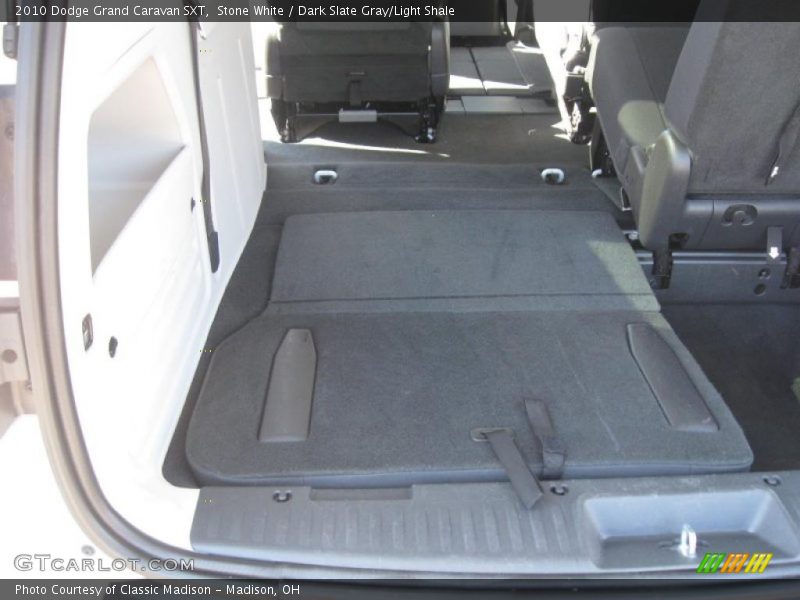 Stone White / Dark Slate Gray/Light Shale 2010 Dodge Grand Caravan SXT