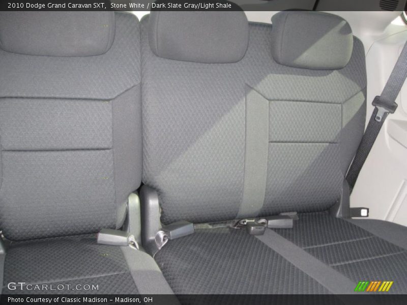 Stone White / Dark Slate Gray/Light Shale 2010 Dodge Grand Caravan SXT