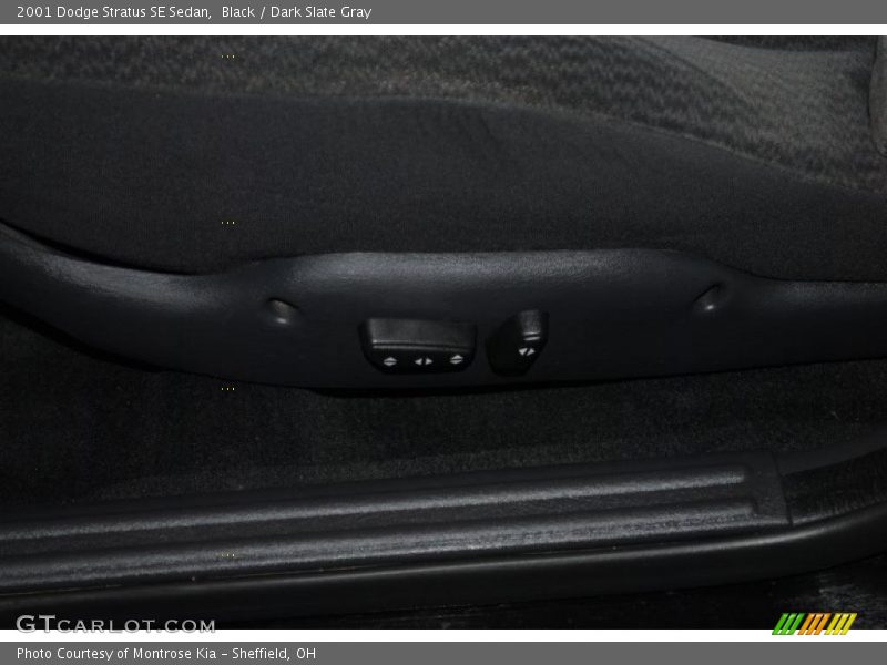 Black / Dark Slate Gray 2001 Dodge Stratus SE Sedan