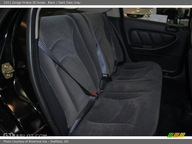 Black / Dark Slate Gray 2001 Dodge Stratus SE Sedan