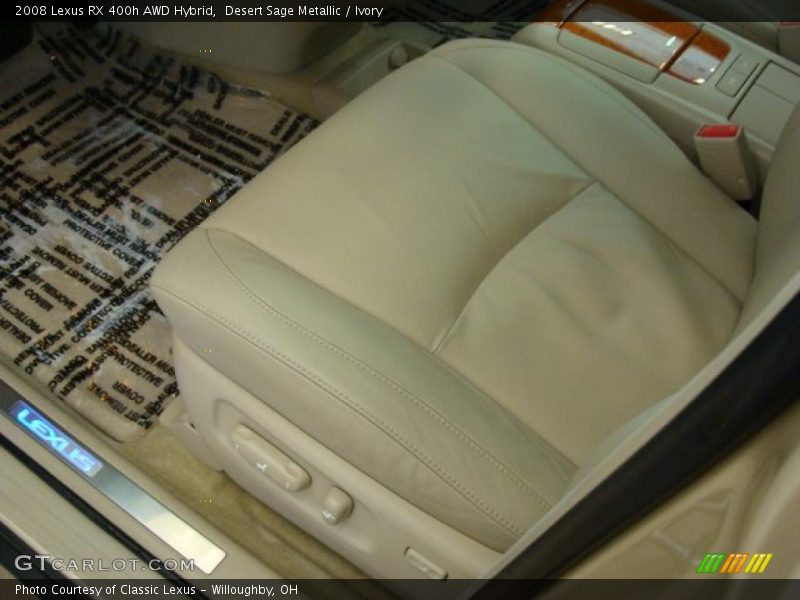 Desert Sage Metallic / Ivory 2008 Lexus RX 400h AWD Hybrid