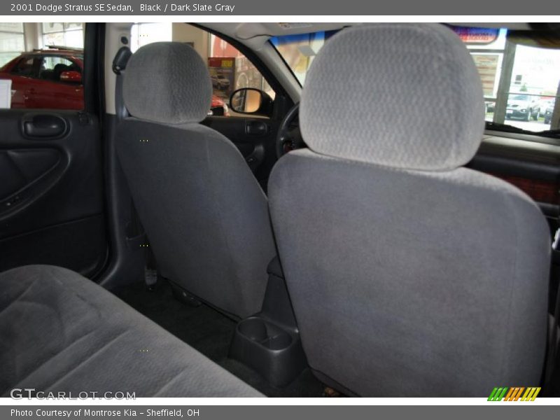 Black / Dark Slate Gray 2001 Dodge Stratus SE Sedan