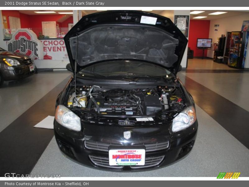 Black / Dark Slate Gray 2001 Dodge Stratus SE Sedan