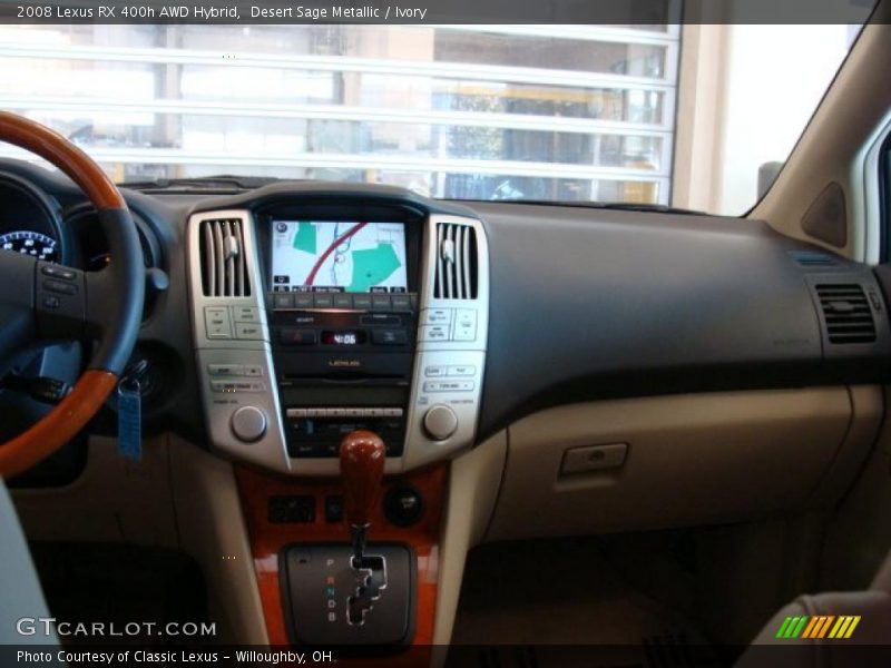 Desert Sage Metallic / Ivory 2008 Lexus RX 400h AWD Hybrid